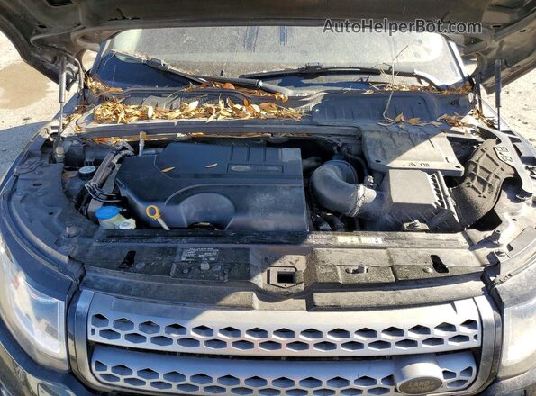 SALVP2RX8KH329751 2019 LAND ROVER RANGE ROVER EVOQUE Black VIN կոդի պիտակի տեսք