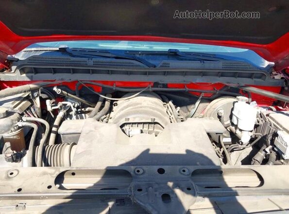 3GCPCREC9JG584585 2018 CHEVROLET SILVERADO Red წინა სალონის ხედი