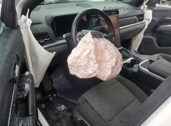 3GKALUEG7SL282043 2025 GMC TERRAIN White Vista del cuadro de instrumentos