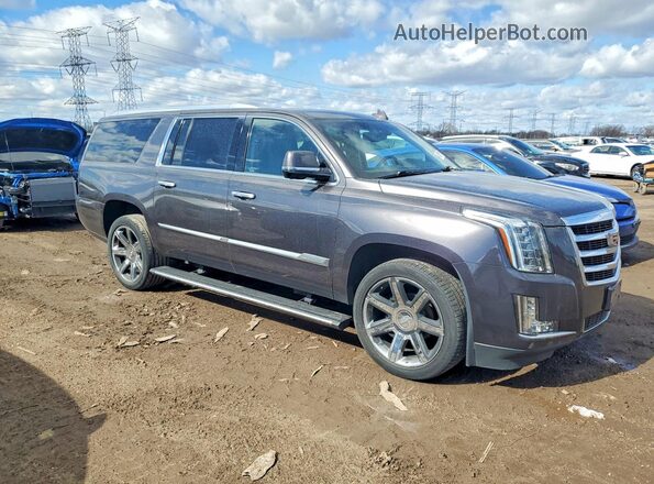 1GYS4JKJXGR410751 2016 CADILLAC ESCALADE Gray 