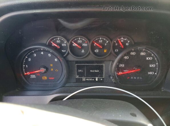 1GCRYBEH2LZ359375 2020 CHEVROLET SILVERADO Gray უკანა სავარძლების ხედი