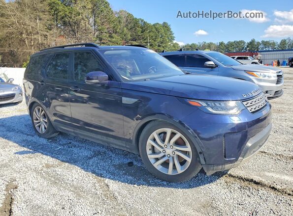 SALRR2RV9JA061343 2018 LAND ROVER DISCOVERY Blue Widok z przodu