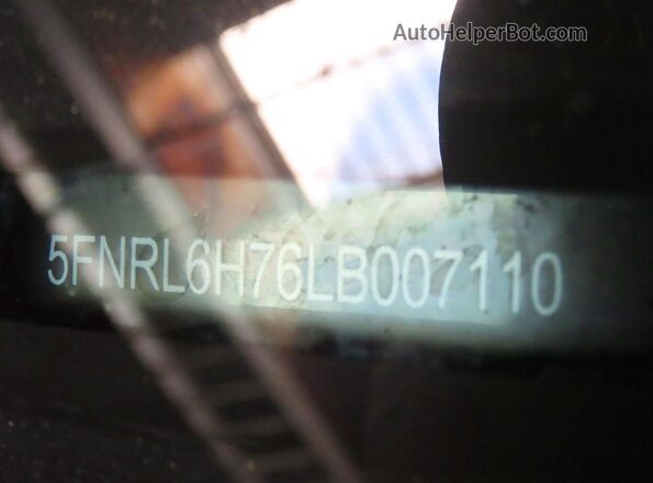 5FNRL6H76LB007110 2020 HONDA ODYSSEY Silver Սալոնի հետևի տեսք