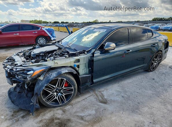 KNAE55LCXN6120142 2022 KIA STINGER Black 