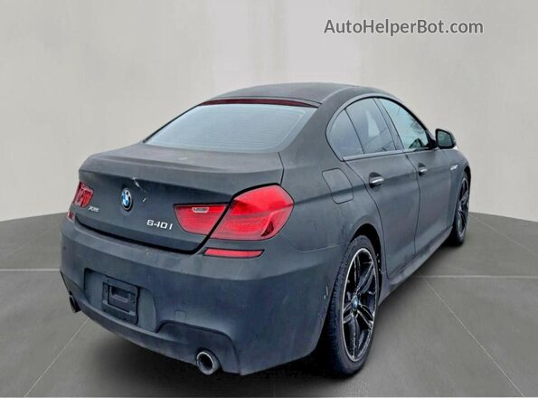 WBA6D2C39HGT73277 2017 BMW 6 SERIES Black წინა ხედი