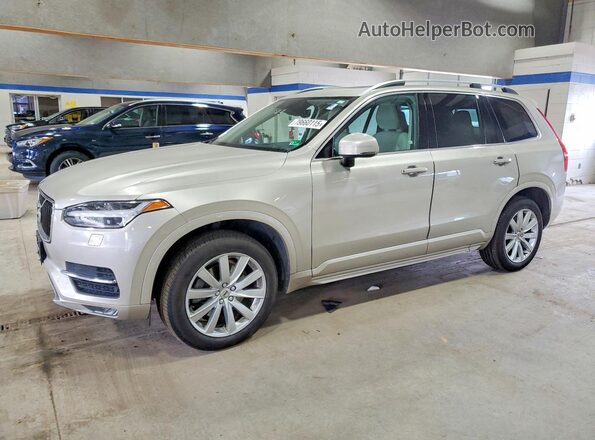 YV4A22PK5G1050069 2016 VOLVO XC90 Beige Trasero izquierdo