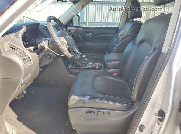 JN8AZ2NF6L9703304 2020 INFINITI QX80 Silver Առջևի վահանակի տեսք
