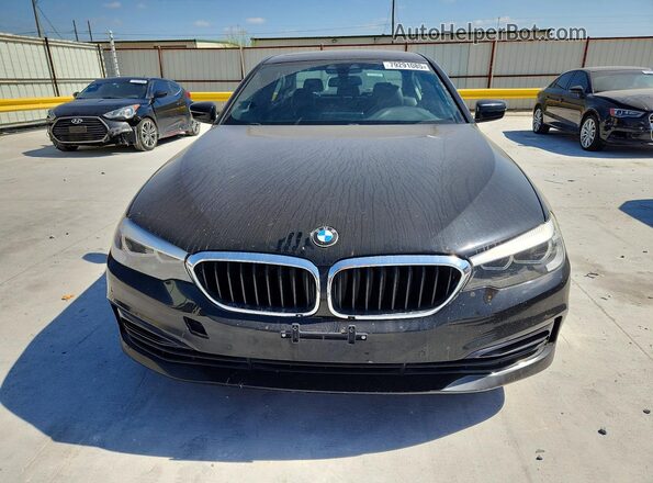 WBAJR3C01LWW59713 2020 BMW 5 SERIES Black Դիմացի տեսք