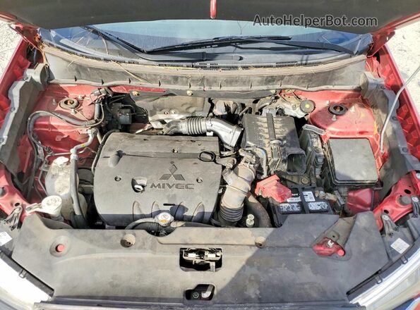 JA4AP4AUXKU003647 2019 MITSUBISHI OUTLANDER Red 