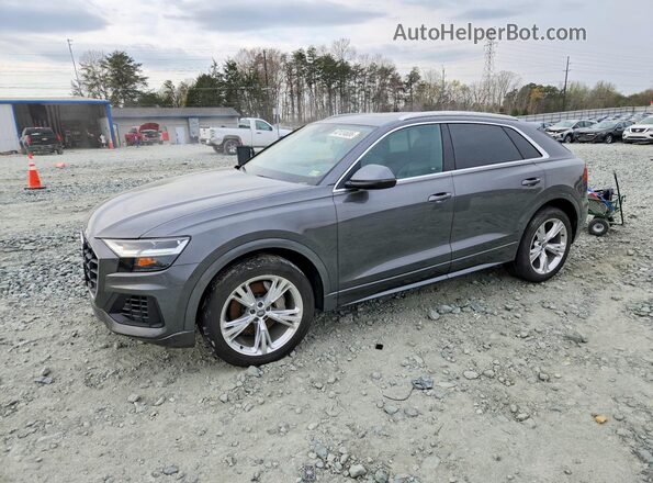 WA1AVAF15KD027096 2019 AUDI Q8 Серый Задняя левая четверть