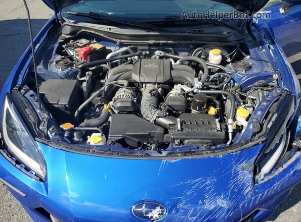 JF1ZDBF10N8700610 2022 SUBARU BRZ Синий Вид задней части салона