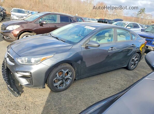 3KPF24AD4KE103428 2019 KIA FORTE Gray 