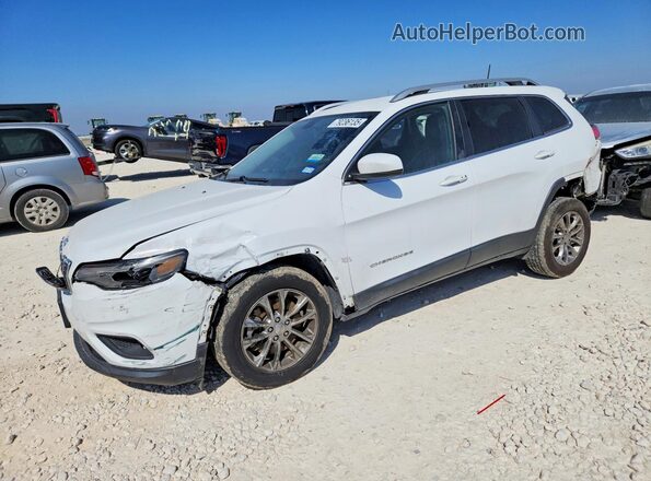 1C4PJLLB1KD265712 2019 JEEP CHEROKEE White Trasero izquierdo