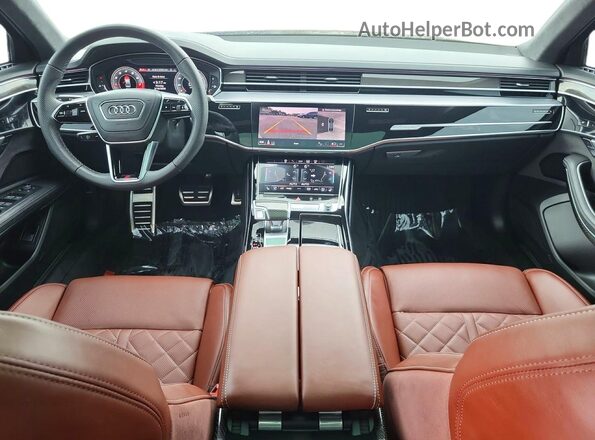 WAULSAF80SN004532 2025 AUDI S8 Gray Հետևի նստատեղերի տեսք