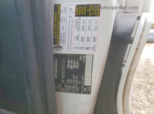 W1YV0CEY8N3964305 2022 MERCEDES-BENZ METRIS White Widok wnętrza 360 stopni