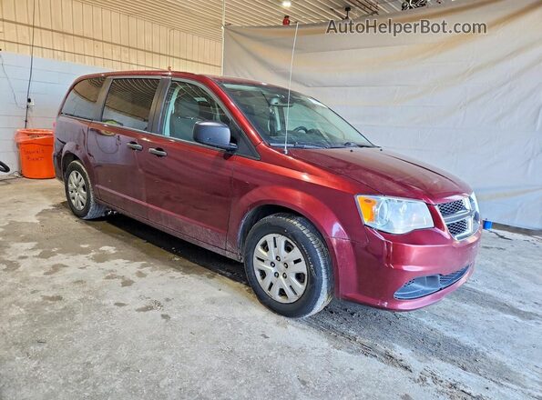 2C4RDGBG1KR649913 2019 DODGE GRAND Красный Вид спереди