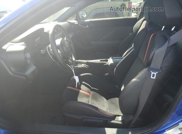 JF1ZDBF10N8700610 2022 SUBARU BRZ Синий Вид салона спереди