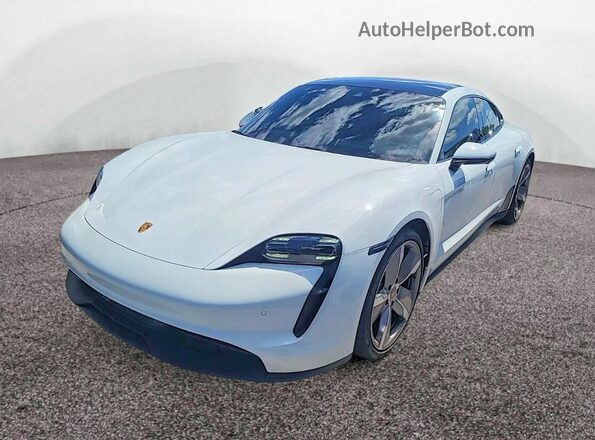 WP0AA2Y16MSA18753 2021 PORSCHE TAYCAN White Задня ліва чверть