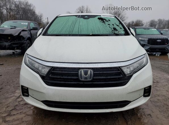 5FNRL6H81NB049132 2022 HONDA ODYSSEY White Widok z tyłu