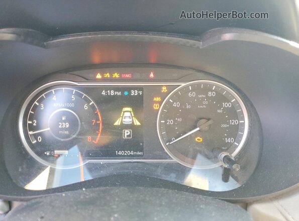 3N1CN8EV8ML861648 2021 NISSAN VERSA Gray Вид щитка приладів