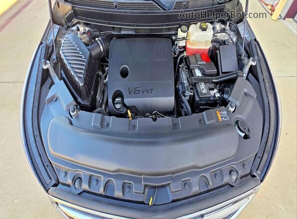 5GAERBKW0JJ174799 2018 BUICK ENCLAVE Серебряный Вид панели приборов