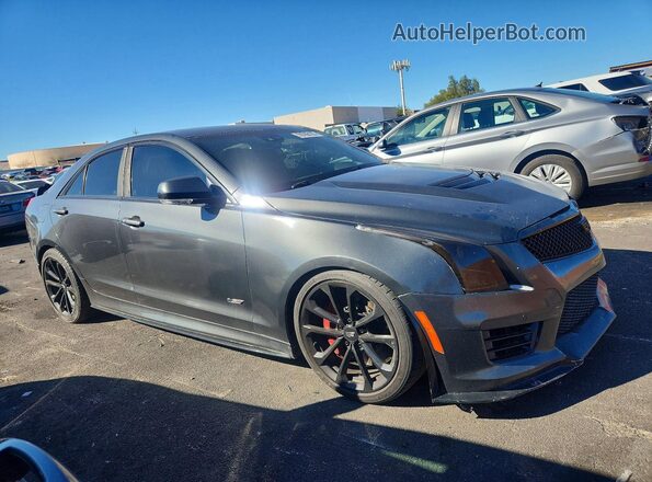 1G6AN5RY9G0153209 2016 CADILLAC ATS-V Серый Вид спереди