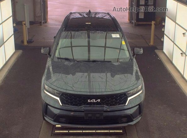 5XYRKDLF9NG112970 2022 KIA SORENTO Black Vista interior de 360 grados