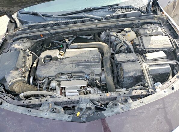1G1ZD5ST6MF003948 2021 CHEVROLET MALIBU Purple Սալոնի հետևի տեսք