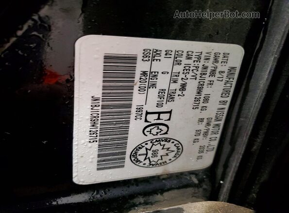 JN1BJ1CR9HW126715 2017 NISSAN QASHQAI Черный Вид наклейки с VIN-кодом