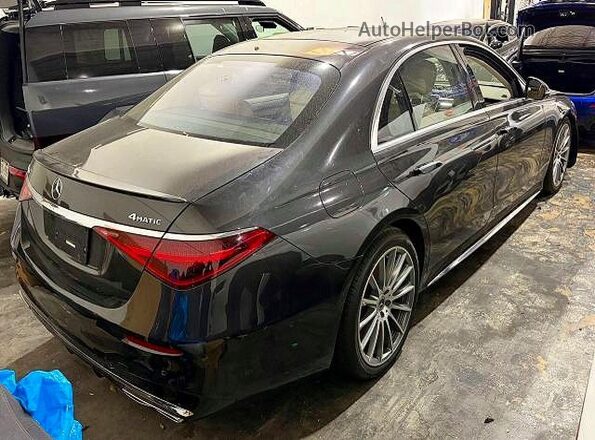 W1K6G7GBXNA121955 2022 MERCEDES-BENZ S-CLASS Черный 