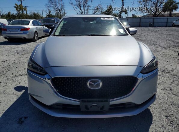JM1GL1VM2K1500780 2019 MAZDA 6 Silver უკანა ხედი