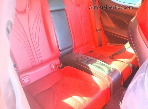 JTHHP5BC8G5004960 2016 LEXUS RC Silver Rear interior view