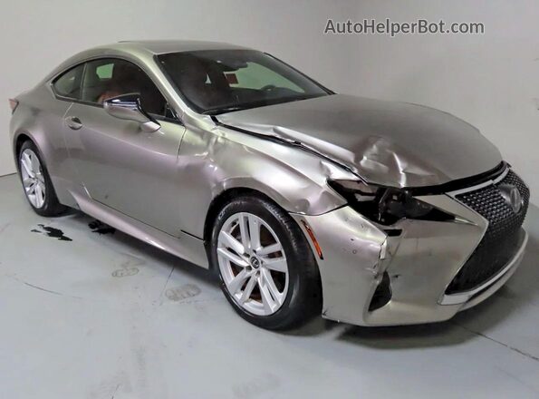 JTHDZ5BC4R5027549 2024 LEXUS RC350 Silver Rear left