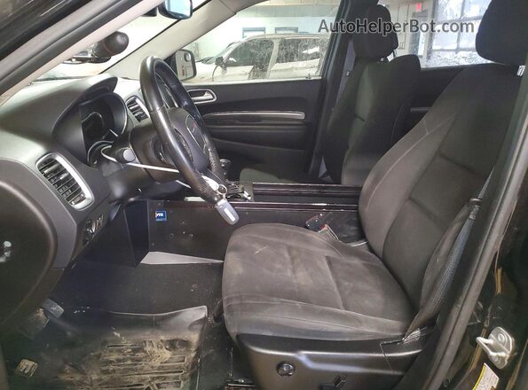 1C4RDJFG2KC645448 2019 DODGE DURANGO Black Widok deski rozdzielczej