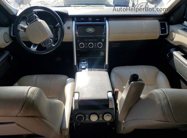SALRR2RV9JA061343 2018 LAND ROVER DISCOVERY Blue Widok zestawu wskaźników