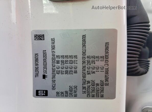 1GC10UEDXRU202874 2024 CHEVROLET ALL MODELS White 