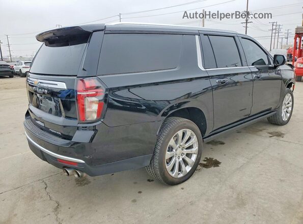1GNSKFKDXNR233383 2022 CHEVROLET SUBURBAN Black 
