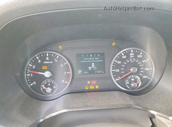 5XYP3DHC9NG230195 2022 KIA TELLURIDE Gray Widok zestawu wskaźników