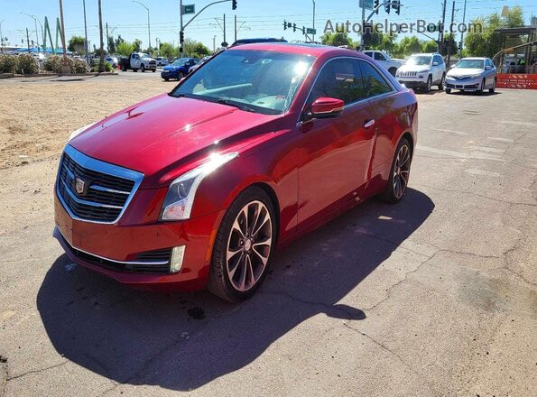 1G6AH1RX6G0131871 2016 CADILLAC ATS Red Tył prawy