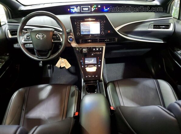 JTDBVRBD9JA004736 2018 TOYOTA MIRAI White Вид панелі приладів