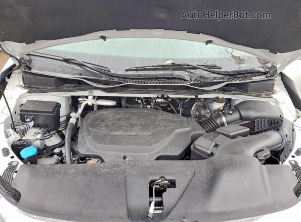 5FNRL6H81NB049132 2022 HONDA ODYSSEY White Widok naklejki z numerem VIN