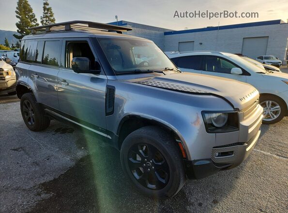 SALE27RU2M2040338 2021 LAND ROVER DEFENDER Gray Front view