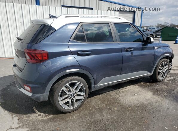 KMHRC8A39NU149041 2022 HYUNDAI VENUE Синий 
