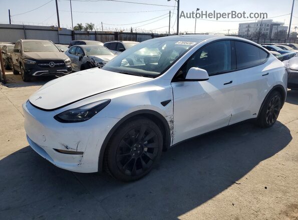 7SAYGDEE9RA222562 2024 TESLA MODEL Белый Задняя левая четверть
