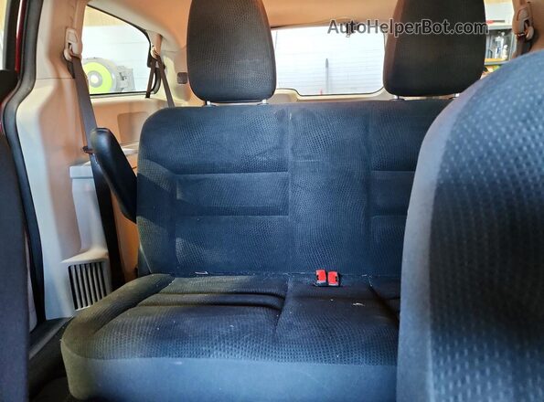 2C4RDGBG1KR649913 2019 DODGE GRAND Красный Вид задней части салона