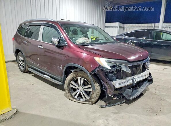 5FNYF6H61GB065450 2016 HONDA PILOT Красный 