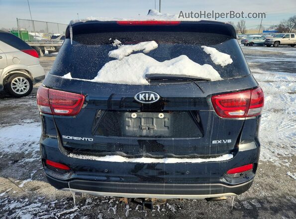 5XYPHDA50KG444758 2019 KIA SORENTO Черный 