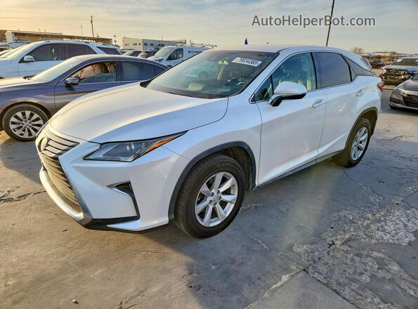 2T2BZMCA1HC115472 2017 LEXUS RX 350 White Հետևի ձախ