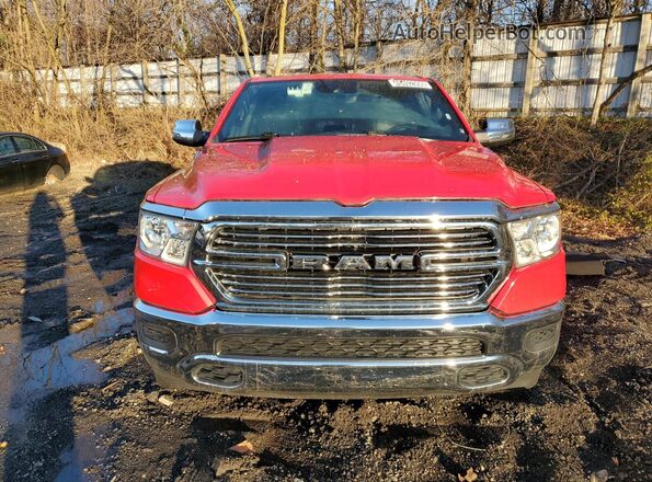 1C6RREJT0RN218580 2024 RAM 1500 Red Vista de la etiqueta del VIN