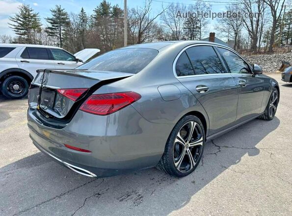 W1KAF4GB9NR017387 2022 MERCEDES-BENZ C Gray 